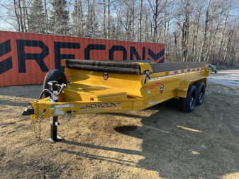 New 2025 Horizon Trailers EZ7 83''X14' DUMP BOX W/2'HIGH SIDES 14000 GVWR