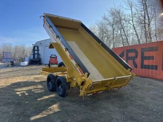 New 2025 Horizon Trailers EZ7 83''X14' DUMP BOX W/2'HIGH SIDES 14000 GVWR