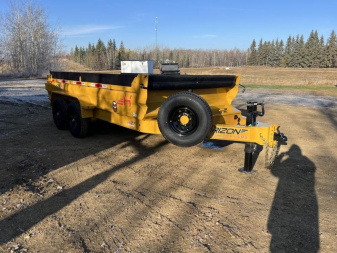 New 2025 Horizon Trailers EZ7 83''X14' DUMP BOX W/2'HIGH SIDES 14000 GVWR
