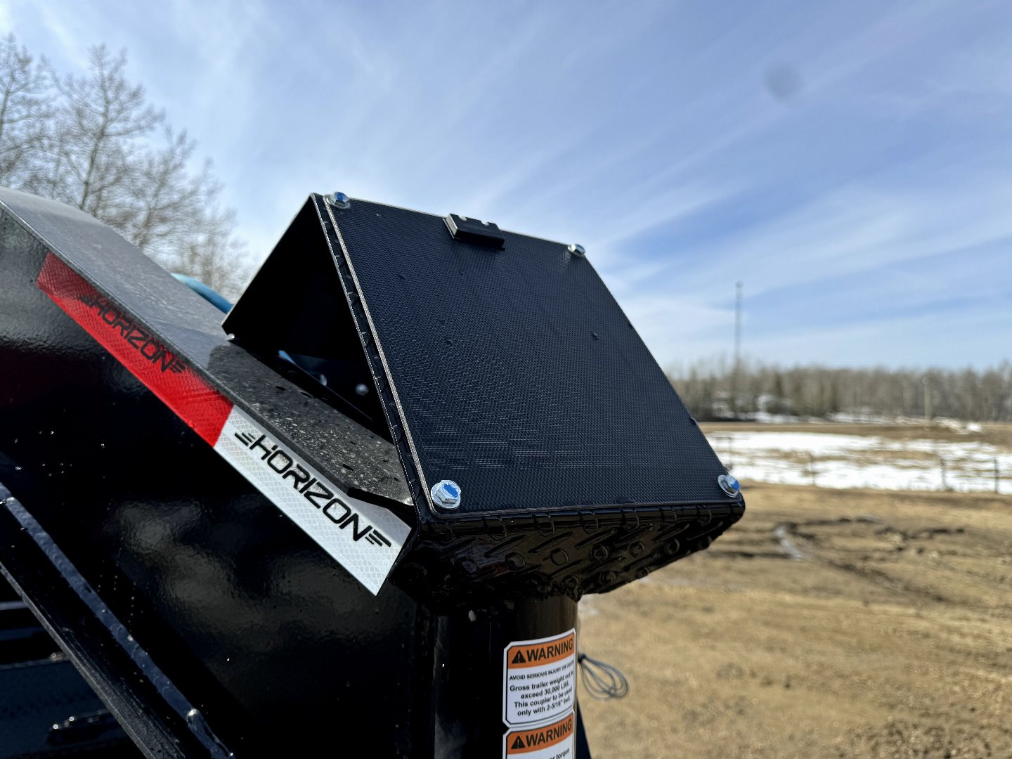 New 2024 Horizon Trailers HZX 83"x16' Gooseneck Dump Box 2-10k Torsion Axles W/2'High Sides 22400LBS GVWR