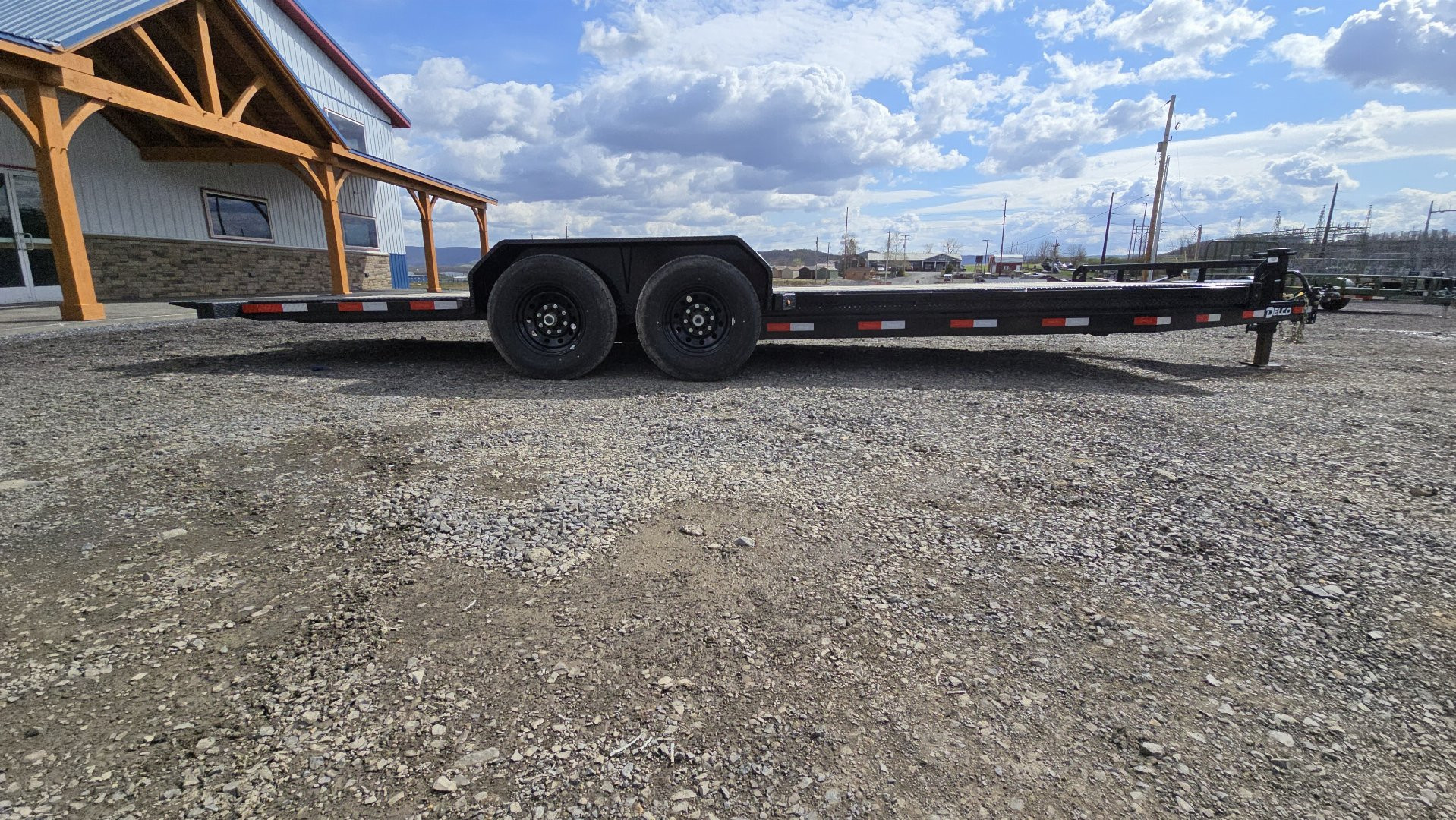 New Delco Tilt Deck Trailer / 14K GVWR / 83"x22'
