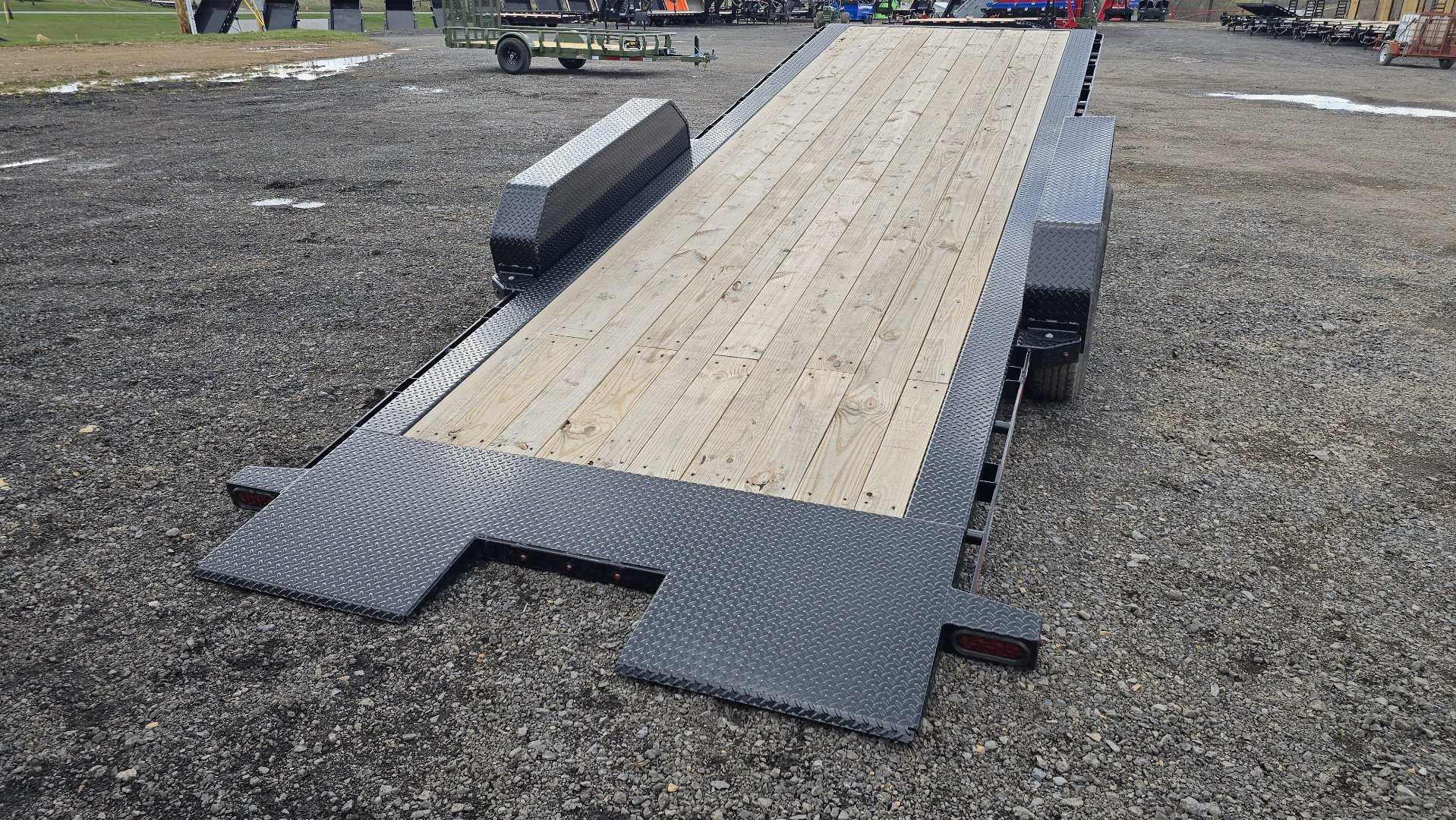 New Delco Tilt Deck Trailer / 14K GVWR / 83"x22'