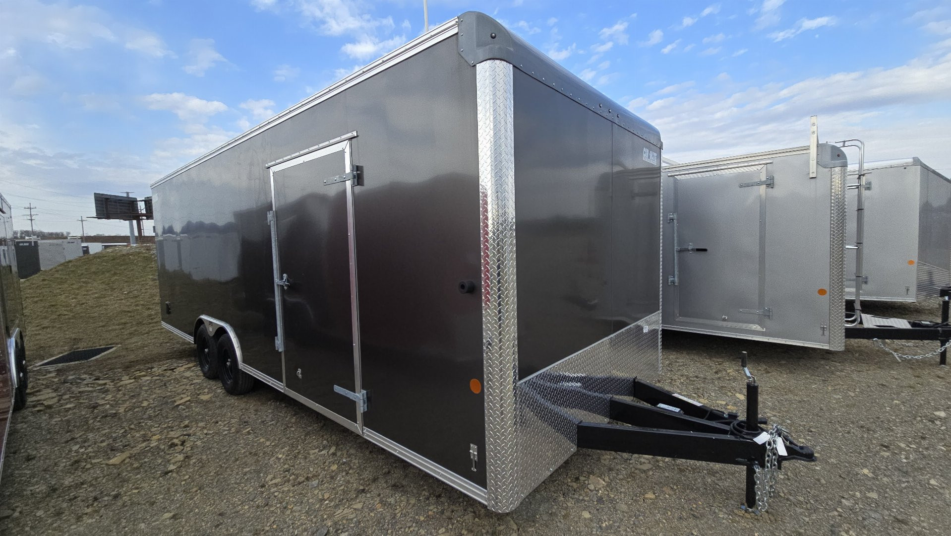 New Car Mate Enclosed Car Trailer / 9.9K GVWR / 8.5'x24'x84.5"/ Ramp Door