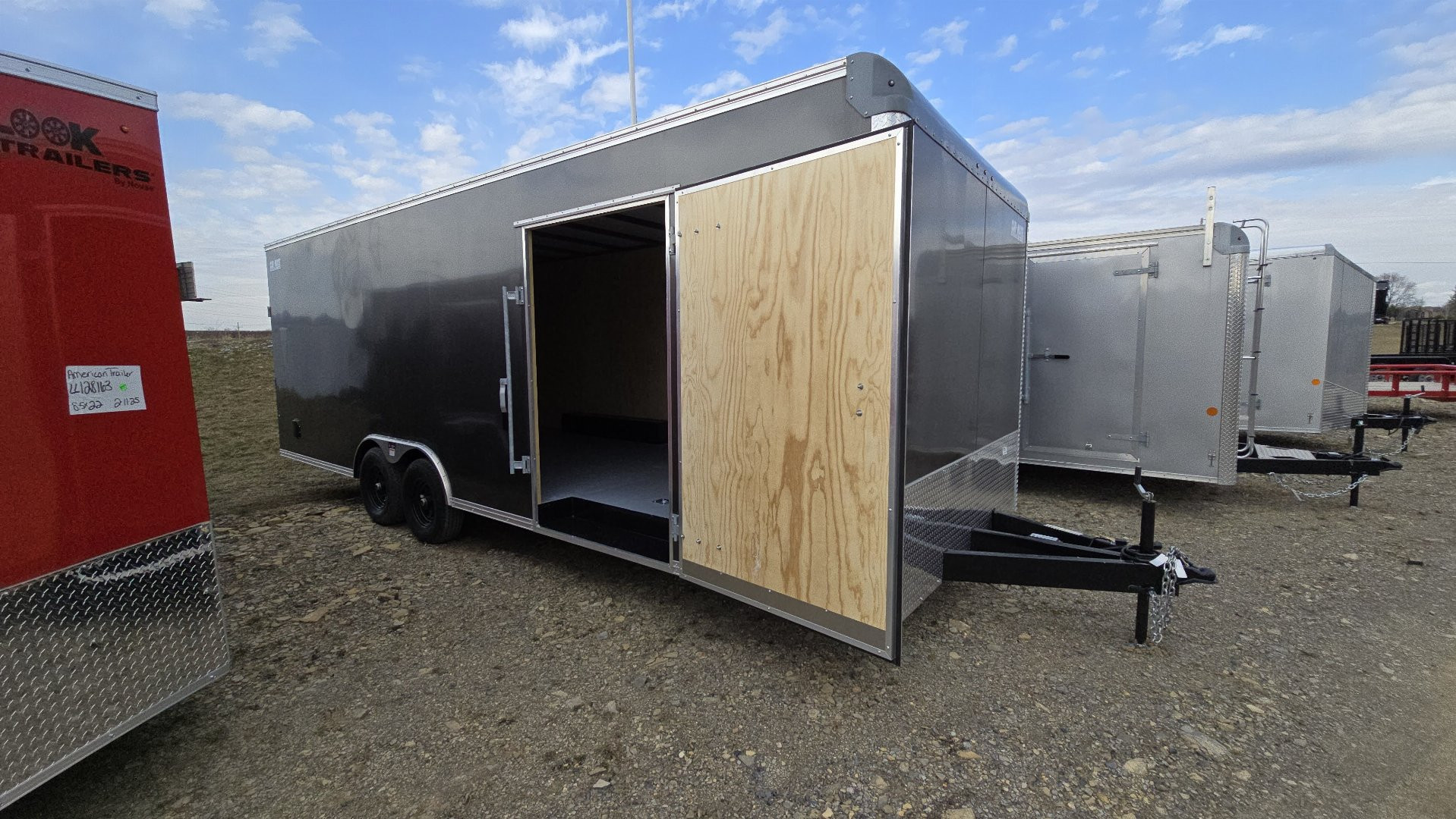 New Car Mate Enclosed Car Trailer / 9.9K GVWR / 8.5'x24'x84.5"/ Ramp Door