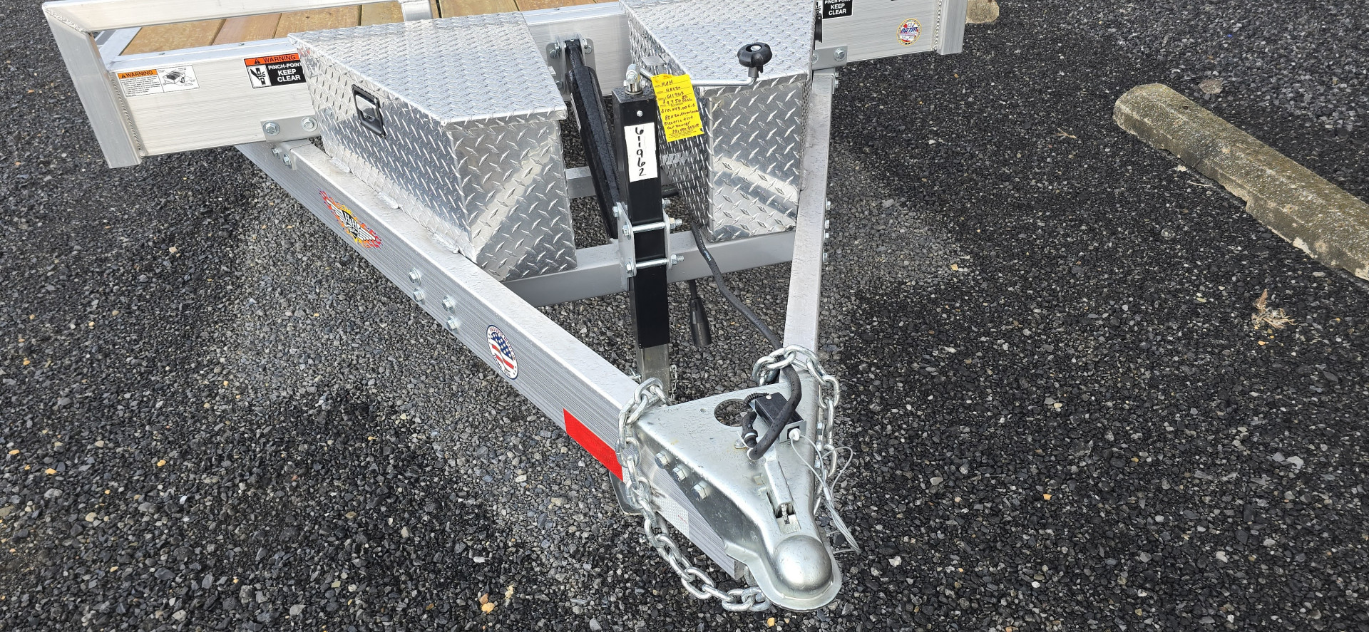 New H&H Aluminum Electric Tilt Speed Loader / 9.9K GVWR / 82"x20"