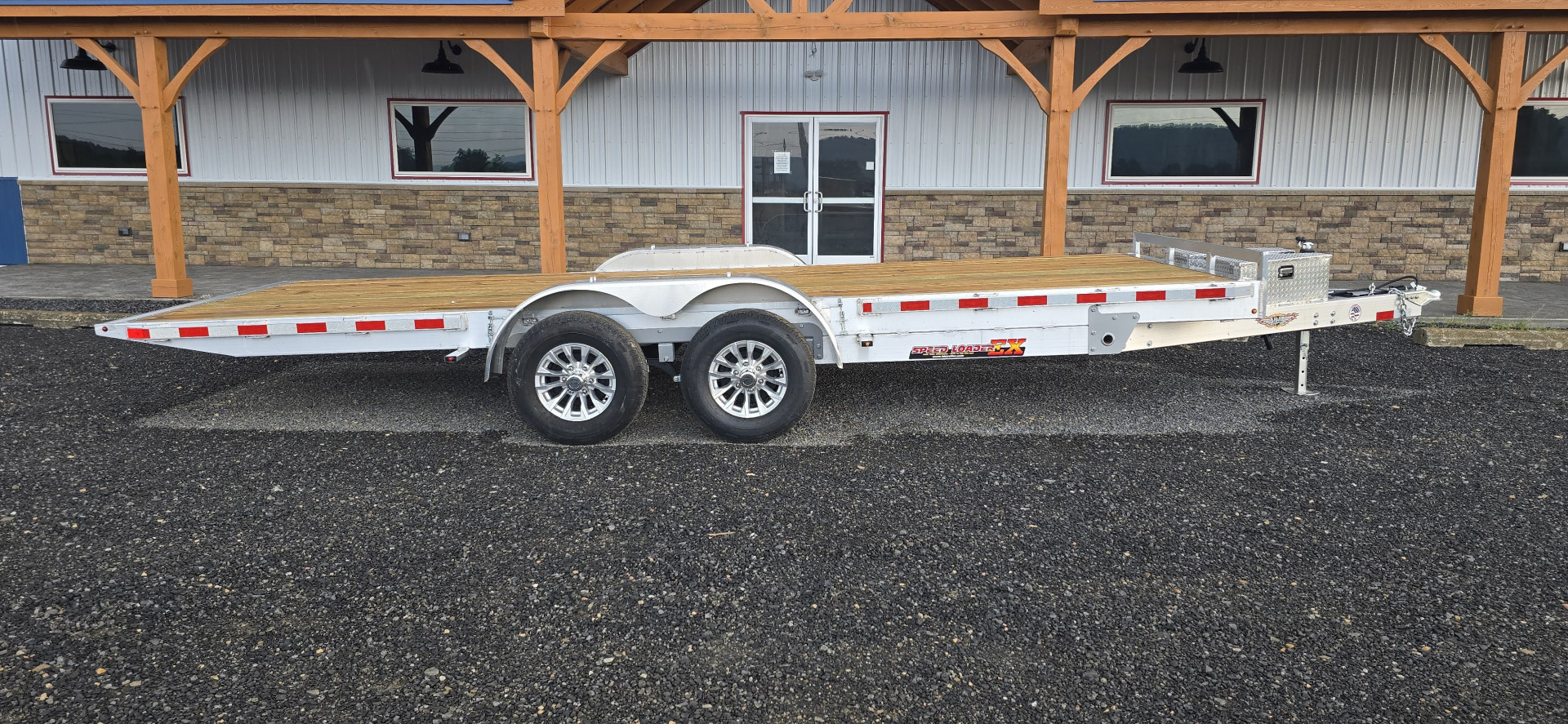 New H&H Aluminum Electric Tilt Speed Loader / 9.9K GVWR / 82"x20"