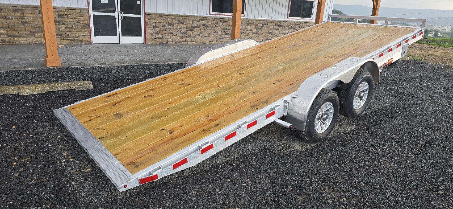 New H&H Aluminum Electric Tilt Speed Loader / 9.9K GVWR / 82"x20"