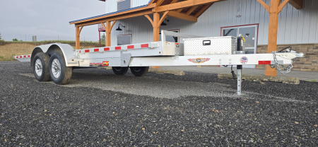 New H&H Aluminum Electric Tilt Speed Loader / 9.9K GVWR / 82"x20"