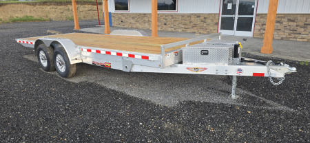 New H&H Aluminum Electric Tilt Speed Loader / 9.9K GVWR / 82"x20"
