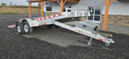 New H&H Aluminum Electric Tilt Speed Loader / 9.9K GVWR / 82"x20"