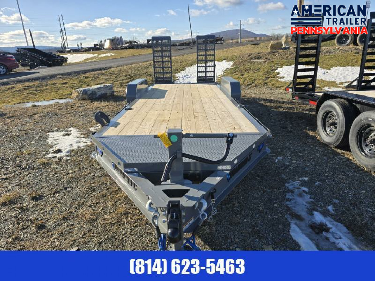 New Diamond C Equipment Trailer / 14.9K GVWR / 82"x20' /