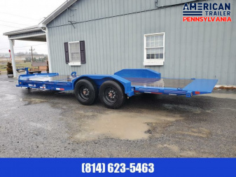 New 80"x22' Diamond C Tilt Deck Trailer / 18K GVWR / 6' Stationary & 16' Tilt