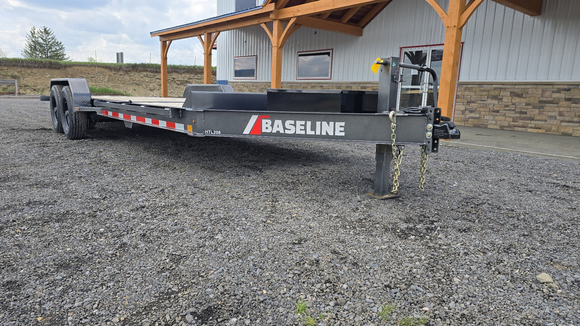 New 82"x22' Baseline Tilt Deck Trailer / 16K GVWR / 6' Fixed & 16' Tilt