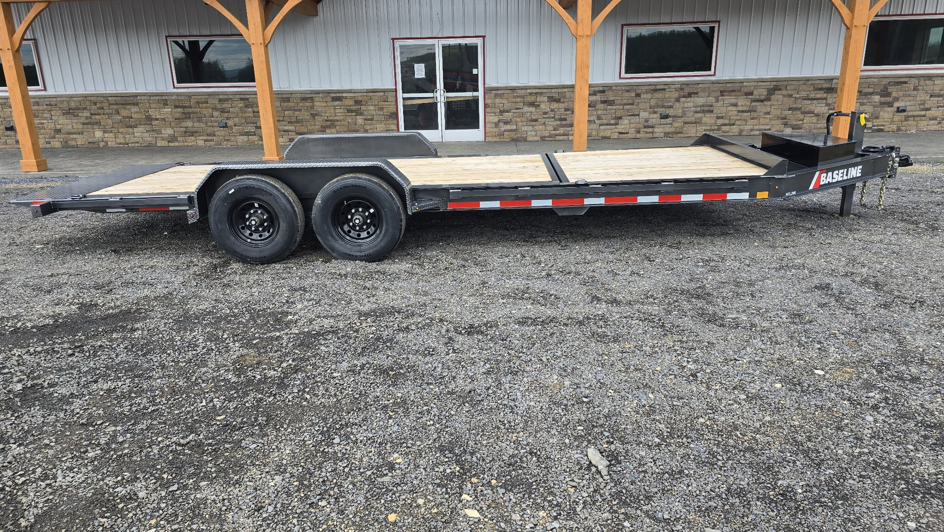 New 82"x22' Baseline Tilt Deck Trailer / 16K GVWR / 6' Fixed & 16' Tilt