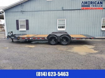 New Diamond C Split Tilt Trailer / 14.9K GVWR / 82"x20' (4' Stationary)