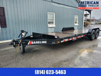 New Baseline Split Tilt Trailer / 14K GVWR / 82 x22' (6' Stationary)