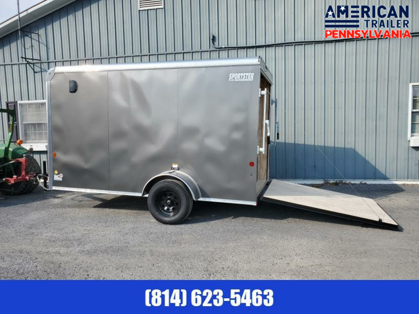 New 2025 Car Mate Sportster Enclosed / 2990 GVWR / 6'x12'
