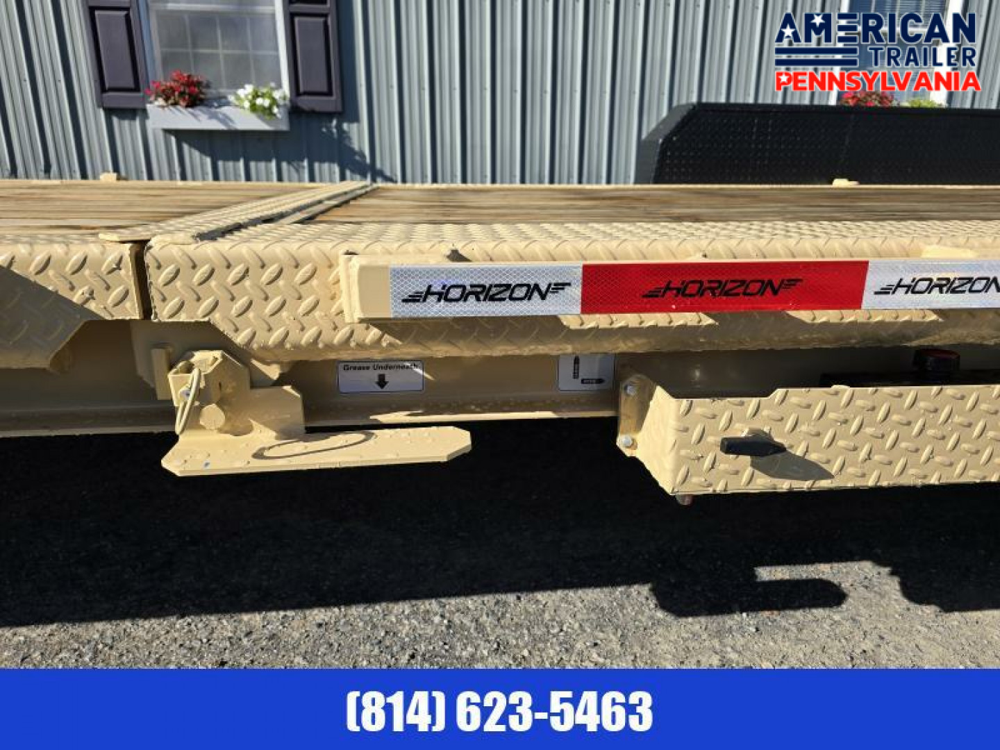 New Horizon Tilt Deck Equipment Trailer / 83"x22' / 15.2K GVWR