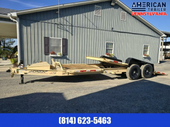 New Horizon Tilt Deck Equipment Trailer / 83"x22' / 15.2K GVWR