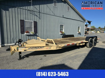 New Horizon Tilt Deck Equipment Trailer / 83"x22' / 15.2K GVWR