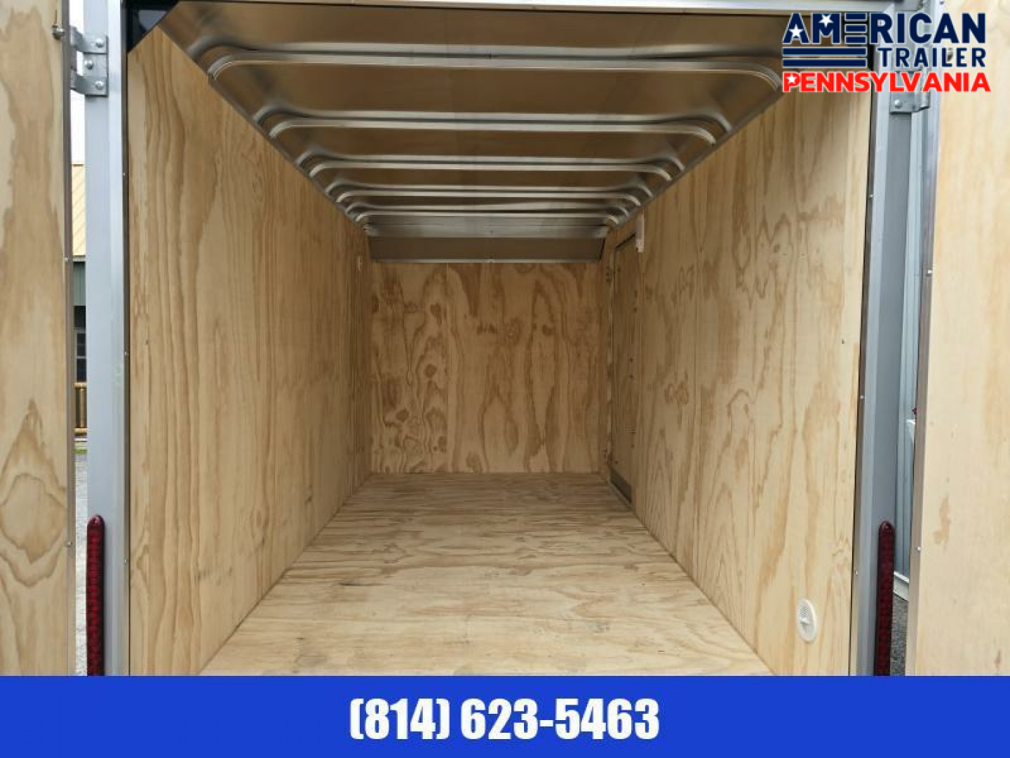 New Car Mate Sportster Enclosed Cargo Trailer / 2990 GVWR / 6x12