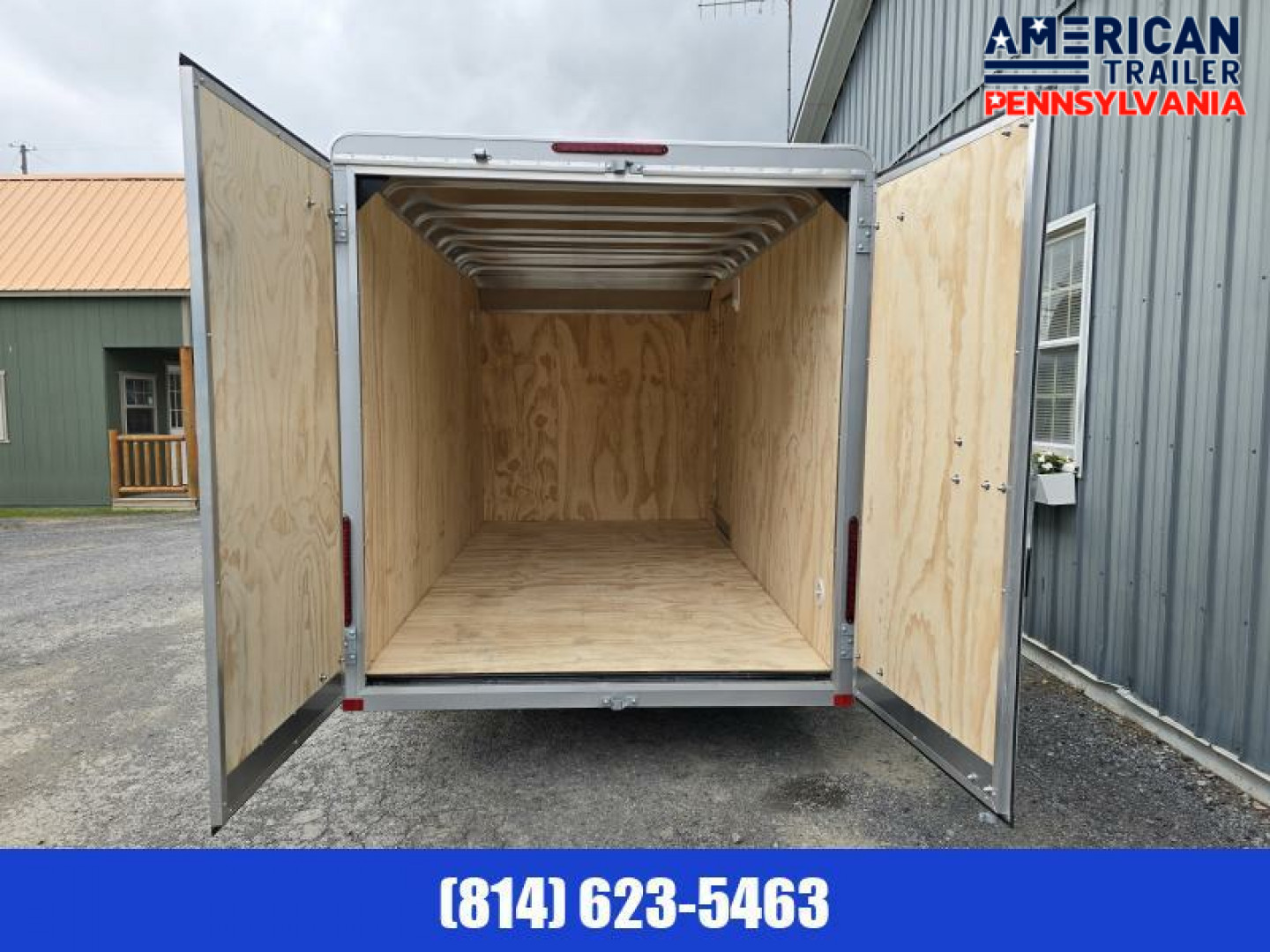 New Car Mate Sportster Enclosed Cargo Trailer / 2990 GVWR / 6x12