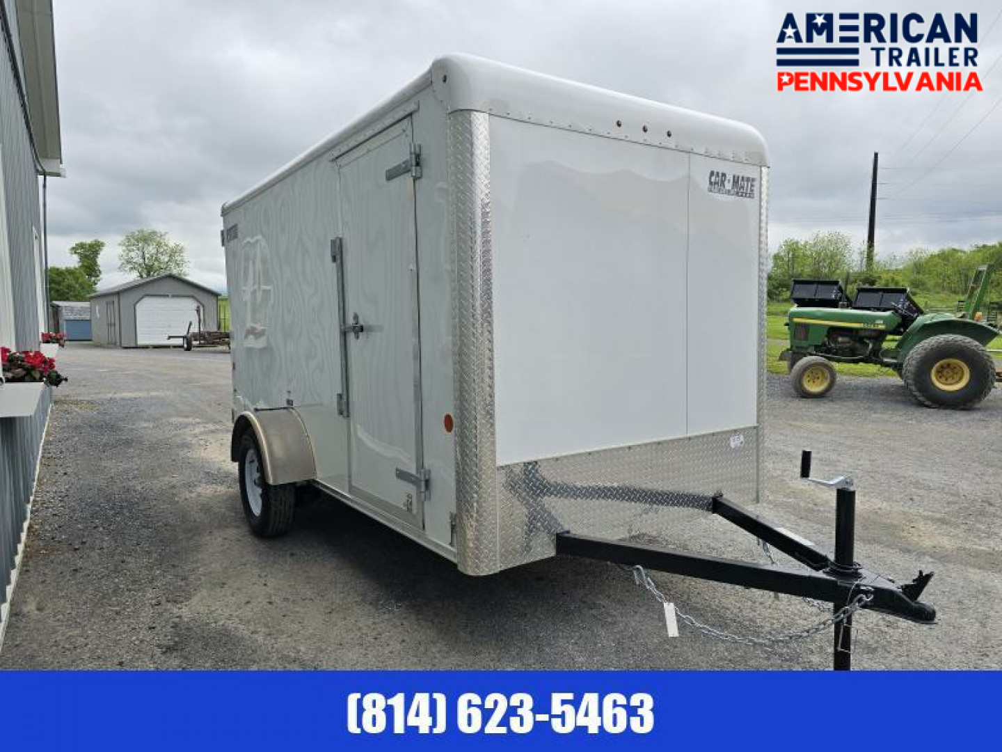 New Car Mate Sportster Enclosed Cargo Trailer / 2990 GVWR / 6x12