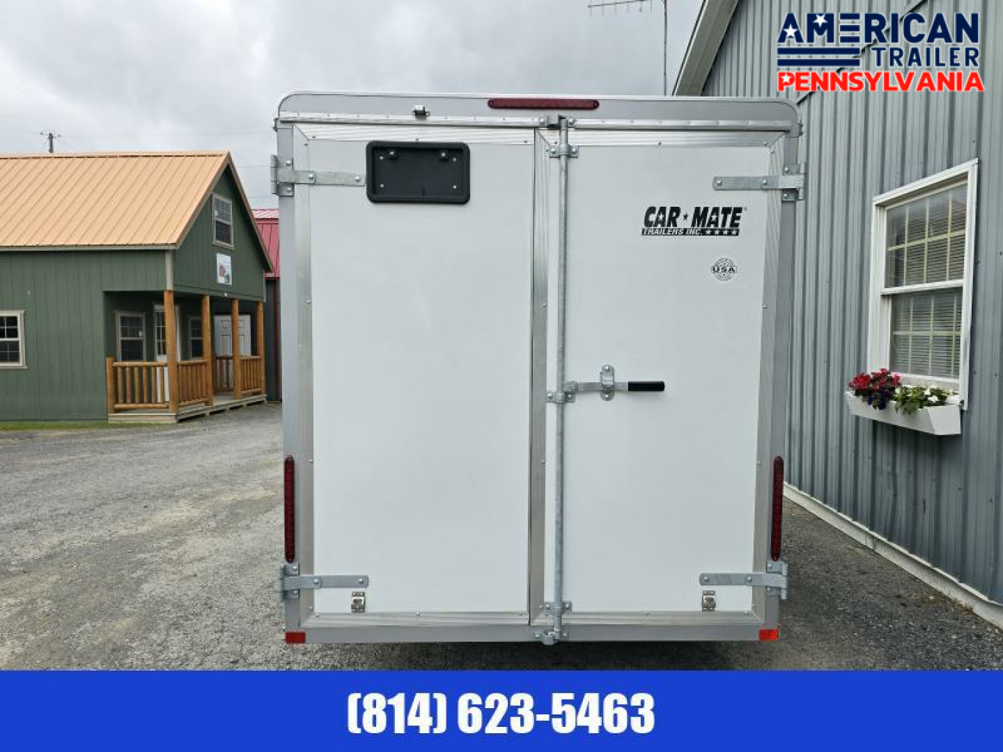 New Car Mate Sportster Enclosed Cargo Trailer / 2990 GVWR / 6x12