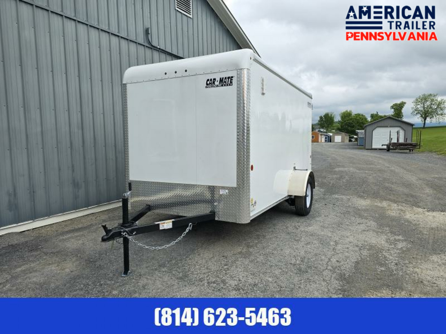 New Car Mate Sportster Enclosed Cargo Trailer / 2990 GVWR / 6x12