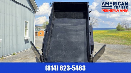 New PJ 72" Tandem Axle Dump / 9.8K GVWR / 72"x12'