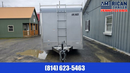 New Car Mate Enclosed Cargo Trailer / 7000 GVWR / 7x18 - Contractor Pkg / 78.5" Interior Height
