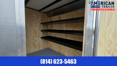 New Car Mate Enclosed Cargo Trailer / 7000 GVWR / 7x18 - Contractor Pkg / 78.5" Interior Height