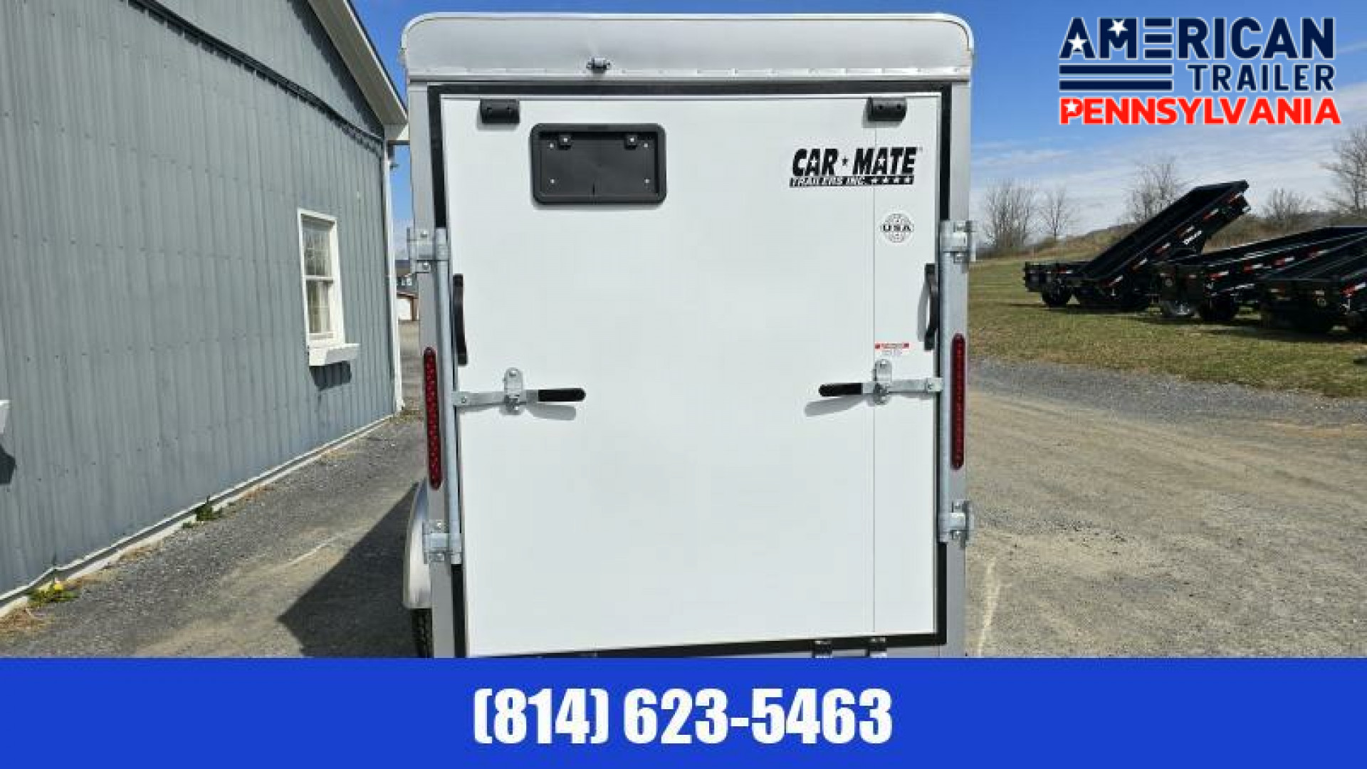 New Car Mate Enclosed Cargo Trailer / 2990 GVWR / 5x10 V-Sport