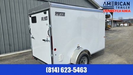 New Car Mate Enclosed Cargo Trailer / 2990 GVWR / 5x10 V-Sport