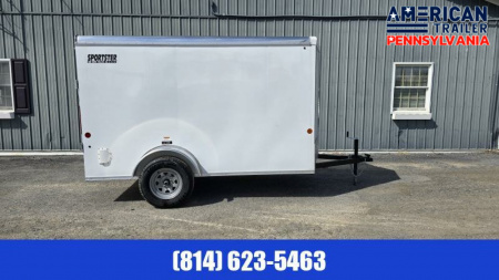 New Car Mate Enclosed Cargo Trailer / 2990 GVWR / 5x10 V-Sport
