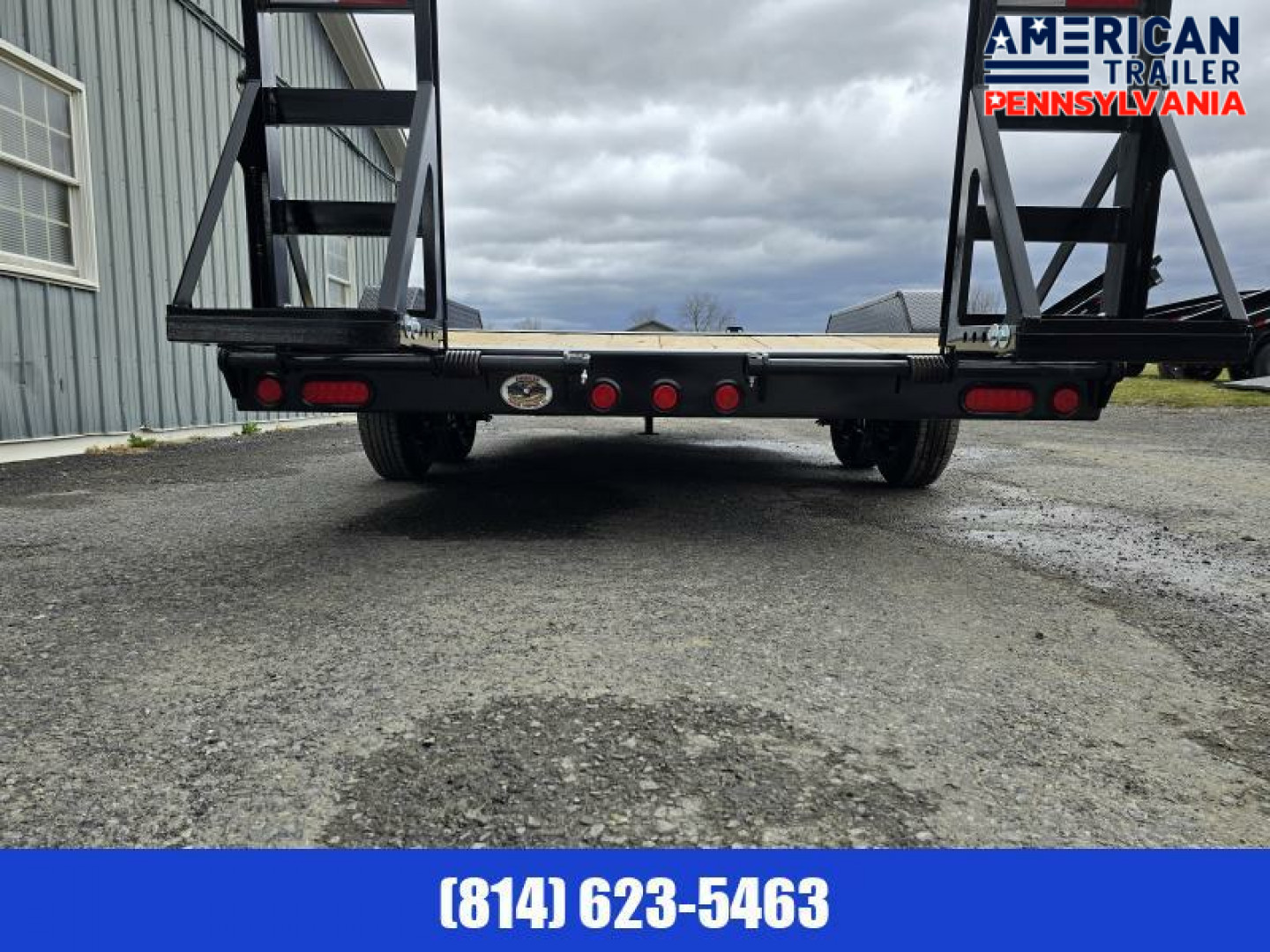New PJ 6" Channel Equipment / Car / Racing Trailer / 14K GVWR / 20'