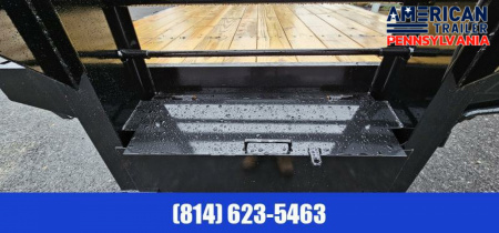 New American Pro Grade Gooseneck Trailer 30' - 25K GVWR - Pop-up Dovetail