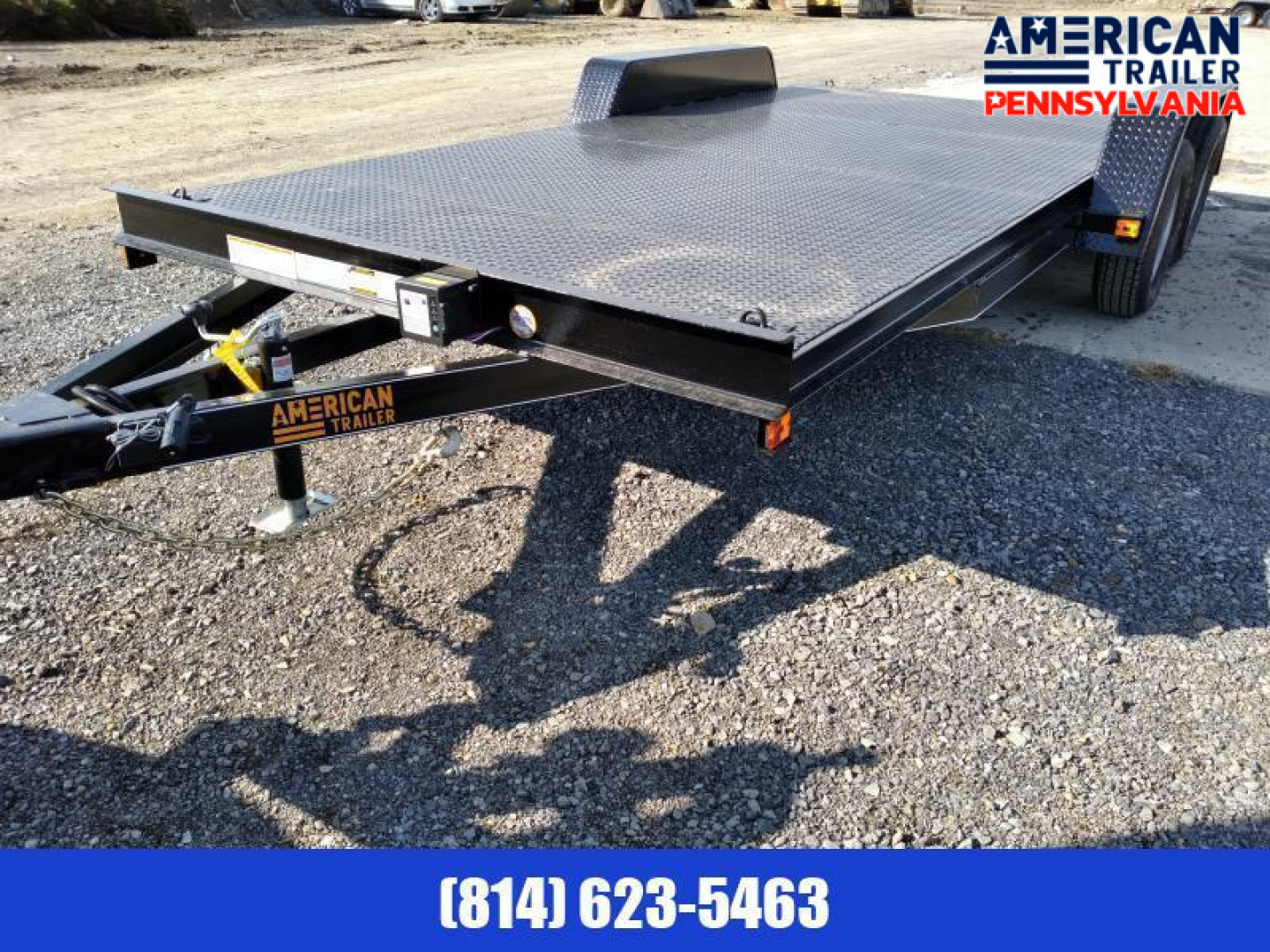 New Quality Trailers Economy Diamond Deck Car Hauler / 18' / 7K GVWR