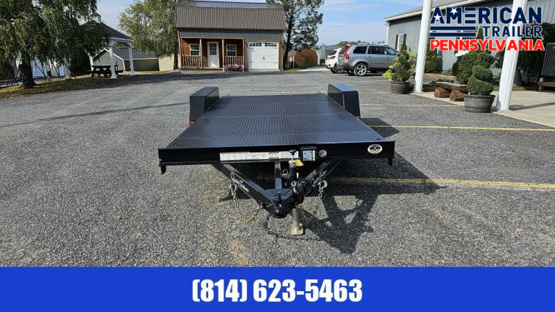 New Quality Trailers Economy Diamond Deck Car Hauler / 18' / 7K GVWR