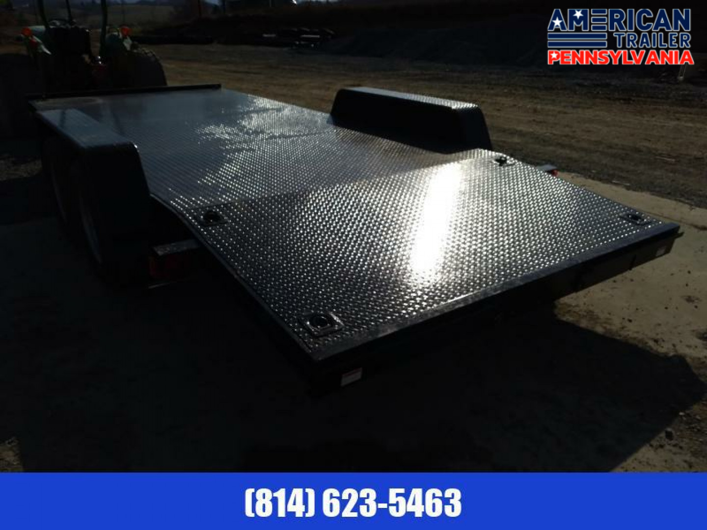 New Quality Trailers Economy Diamond Deck Car Hauler / 18' / 7K GVWR