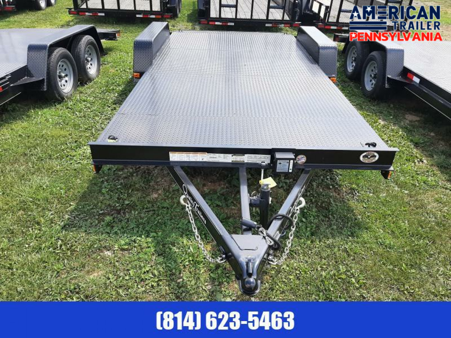 New Quality Trailers Economy Diamond Deck Car Hauler / 18' / 7K GVWR