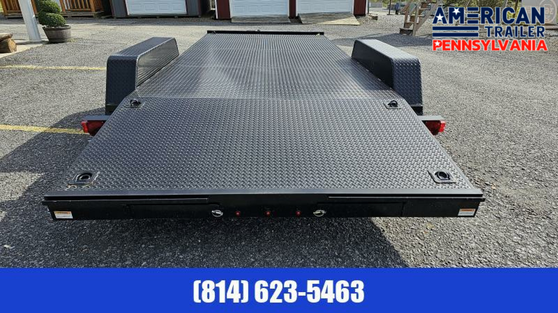 New Quality Trailers Economy Diamond Deck Car Hauler / 18' / 7K GVWR