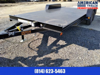 New Quality Trailers Economy Diamond Deck Car Hauler / 18' / 7K GVWR