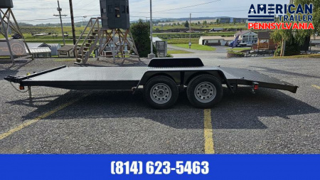 New Quality Trailers Economy Diamond Deck Car Hauler / 18' / 7K GVWR