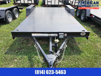 New Quality Trailers Economy Diamond Deck Car Hauler / 18' / 7K GVWR
