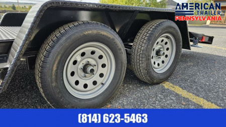 New Quality Trailers Economy Diamond Deck Car Hauler / 18' / 7K GVWR