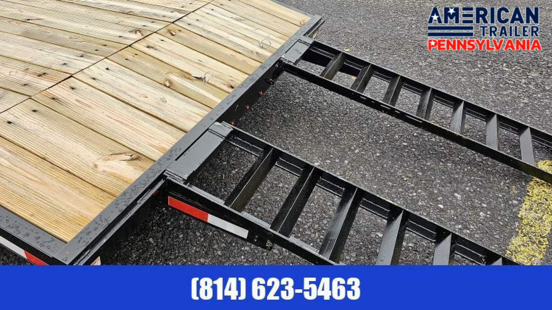 New Quality Trailers General Duty Wood Deck Car Hauler 18' - 8500 GVW