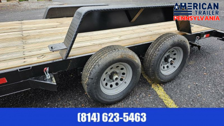 New Quality Trailers General Duty Wood Deck Car Hauler 18' - 8500 GVW