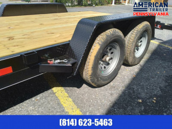 New Quality Trailers General Duty Wood Deck Car Hauler 18' - 8500 GVW