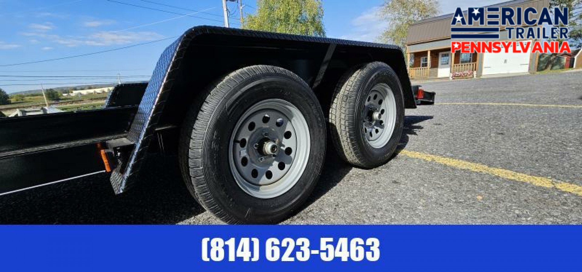 New Quality Trailers Economy Diamond Deck Car Hauler 16' - 7K GVWR